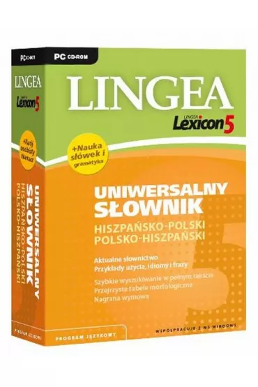 Lexicon 5. Uniwersalny s�ownik hiszpa�sko-polski i polsko-hiszpa�ski