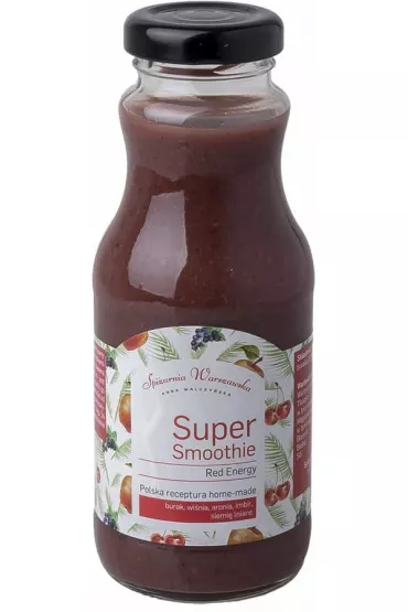 Spi�arnia Anny Walczy�skiej Smoothie Red Energy - burak, wi�nia, aronia, imbir, siemi� lniane 250 ml
