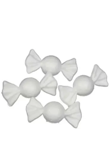 Cukierki styropianowe