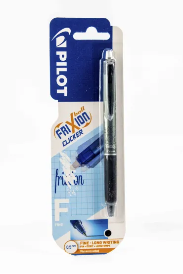 Pi�ro kulkowe Frixion Clicker Pilot 0,5 czarne blister