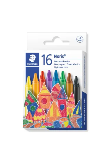 Staedtler Kredki woskowe Noris Club, 16 kolor�w