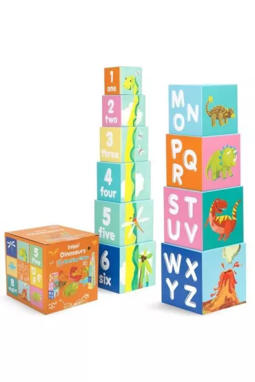 Piramida edukacyjna Dinozaury Boppi