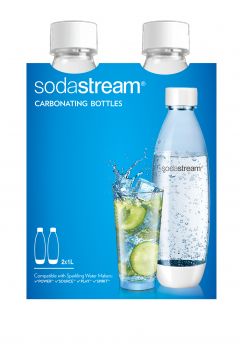 SodaStream Dwupak butelki Fuse - Biae 2 x 1000 ml