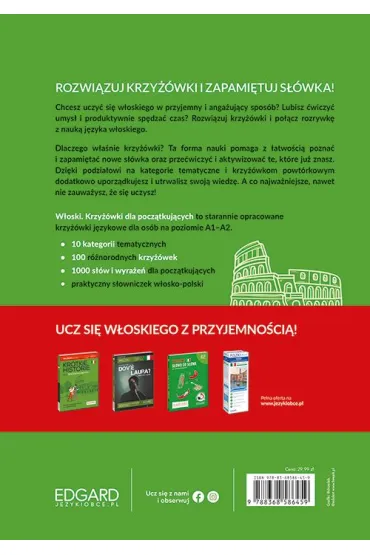 W�oski. Krzy��wki dla pocz�tkuj�cych. Poziom A1&ndash;A2