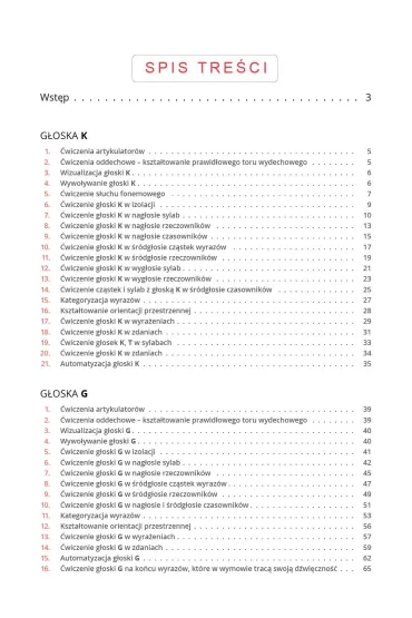 �wiczenia wprowadzaj�ce i utrwalaj�ce g�oski K, G - Magdalena Maniecka