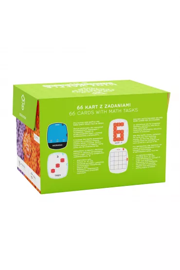 Klocki konstrukcyjne Wafle mini edu Matematyka na weso�o 444 element�w