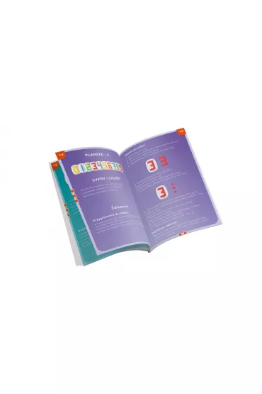 Klocki konstrukcyjne Wafle mini edu Matematyka na weso�o 444 element�w