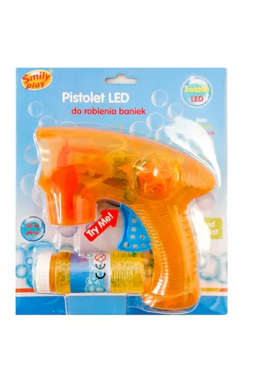 Pistolet Led do robienia baniek mydlanych SP83777 Smily Play