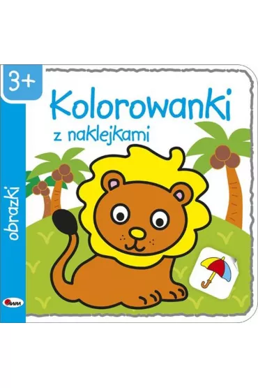 Obrazki kolorowanki z naklejkami - Piotr Kozera
