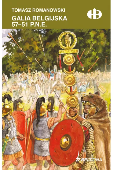 eBook Galia belgijska 57 - 51 p.n.e mobi epub - Tomasz Romanowski