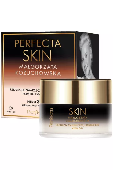 Perfecta Skin Ma�gorzata Ko�uchowska krem do twarzy 50+ z peptydami, kolagenem, erytrytolem i prebiotykami 50 ml