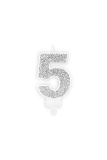 PartyDeco �wieczka urodzinowa 5 7cm