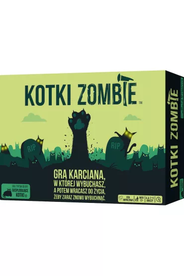 Eksplodujce Kotki: Zombie Rebel - Elan Lee
