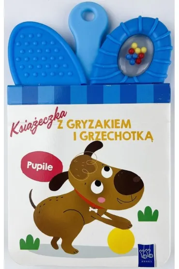 Pupile. Ksi��eczki z gryzakiem i grzechotk�