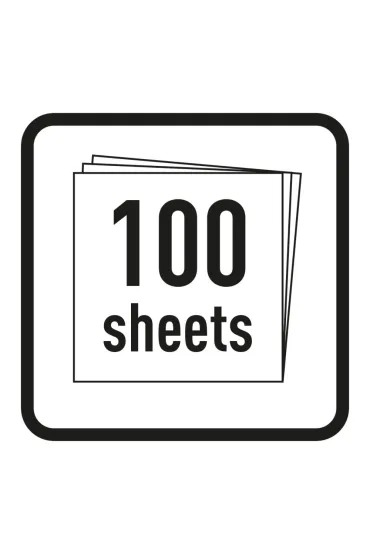 Herlitz Papier kolorowy 20x20 cm, 100 arkuszy