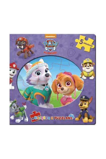 Psi Patrol. Ksi��ka z puzzlami