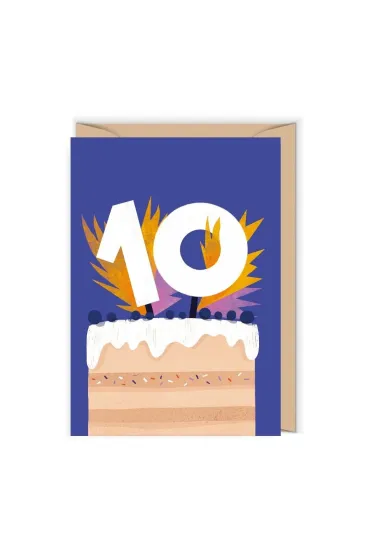 Karnet Urodziny 10