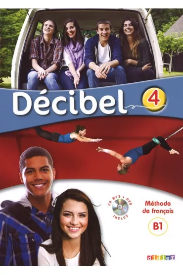 Decibel 4 podr�cznik + CD MP3 + DVD - Michèle Butzbach
