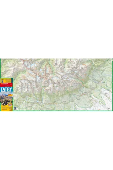 Tatry Wysokie i Bielskie Polskie i S�owackie mapa turystyczna 130 000 laminat 2026
