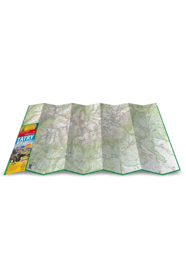 Tatry Wysokie i Bielskie Polskie i S�owackie mapa turystyczna 130 000 laminat 2026