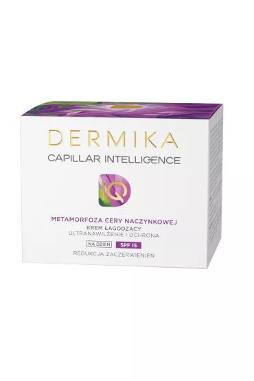 Dermika Capillar Intelligence SPF15 krem �agodz�cy do cery naczynkowej na dzie� 50 ml