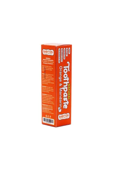 Babyton Naturalna pasta do zbw dla dzieci o smaku sodkich cytrusw bez fluoru 6m+ 50 g