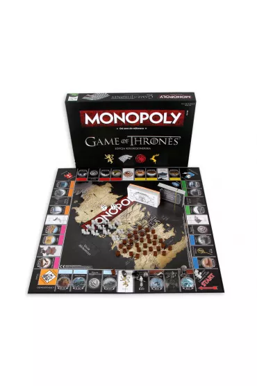 Monopoly. Gra o tron. Gra planszowa