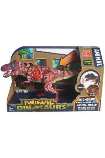 Tyranozaur ze �wiat�em i d�wi�kiem