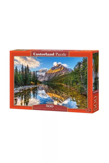 Puzzle 500 el. Morning Sunlight in the Rockies Castorland