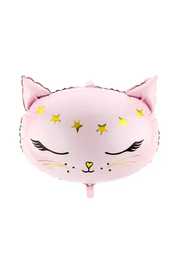 PartyDeco Balon foliowy Kotek 48x36cm