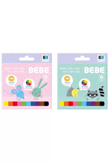 Interdruk Kredki �wiecowe B&B Kids Pastel 10 szt.