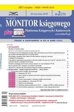 ePrasa Monitor Ksigowego 2/2015