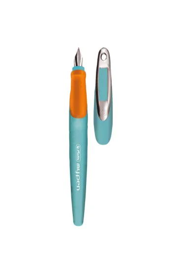 Herlitz Pi�ro wieczne My.Pen M turkus/pomara�cz