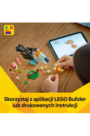 LEGO Creator Dzikie zwierz�ta: Tropikalny tukan 31173