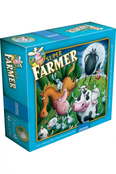 Superfarmer De Lux. Drewniane figurki Granna