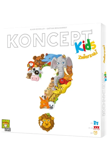 Koncept Kids. Zwierzaki - Rivollet Alain