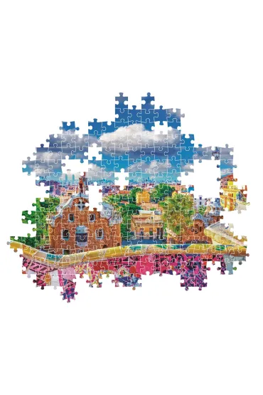 Puzzle 1000 el. HQ Park Guell Barcelona Clementoni