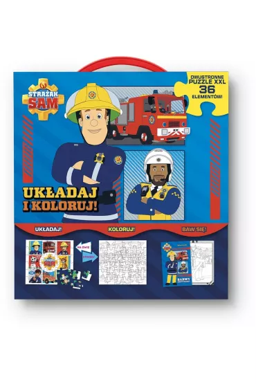 Stra�ak Sam. Uk�adaj i koloruj