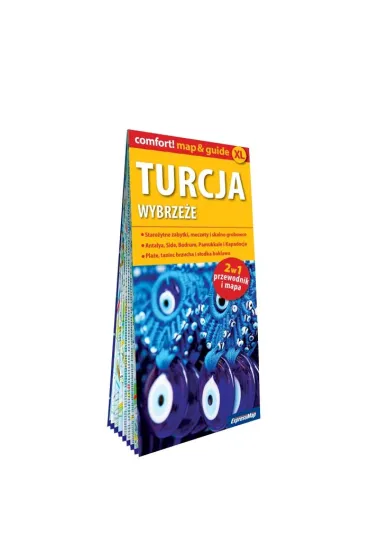 Turcja Wybrze�e map&guide XL PL laminat 2024 - Joanna Pietrzak, Arkadiusz Braniewski, Marta Tucho�ka