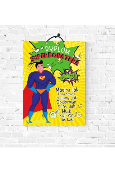 Henry Dyplom okoliczno�ciowy - Superbohater