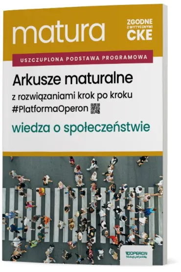 Matura 2026. Wiedza o spo�ecze�stwie. Arkusze maturalne z rozwi�zaniami krok po kroku. Zakres roszerzony - Artur Derdziak