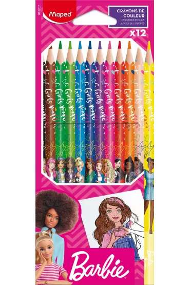 Maped Kredki Barbie 12 szt.