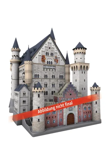 Puzzle 3D 216 el. Zamek Neuschwanstein 125739 p.6 Ravensburger