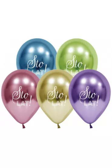 Godan Balony Beauty&Charm Sto Lat 5 szt.