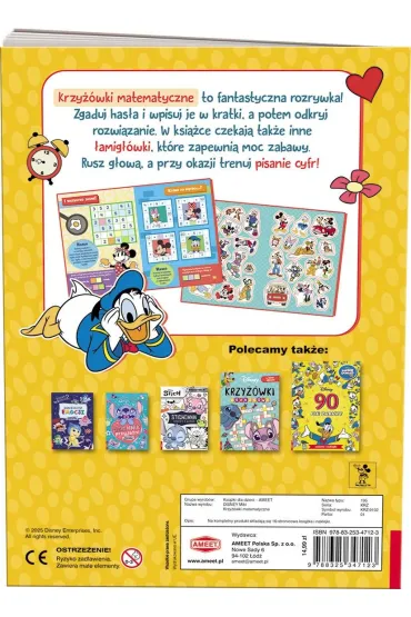 DISNEY MIKI. KRZY��WKI MATEMATYCZNE