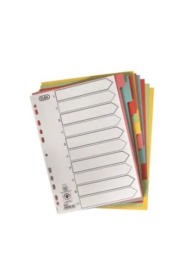 Hamelin Przekladki A4 Elba kartonowe 5 kolor�w