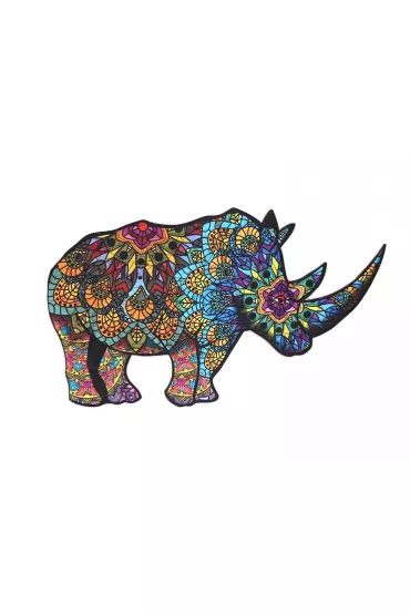 Puzzle drewniane eko 125 el. Rzadki nosoro�ec A3 Maksik