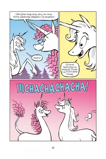 Komiksy s� super! Kr�lowe dram. Fibi i Jednoro�ec. Tom 8 - Dana  Simpson