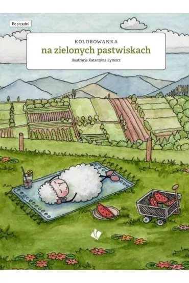 Na zielonych Pastwiskach - kolorowanka - Katarzyna  Rymorz