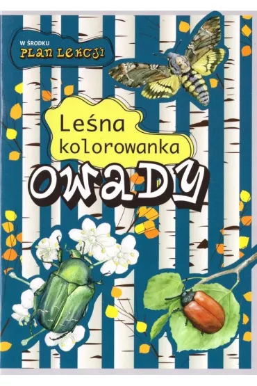 Le�na kolorowanka. Owady - Katarzyna Kopiec-Sekieta, Eliza  Kalinowska